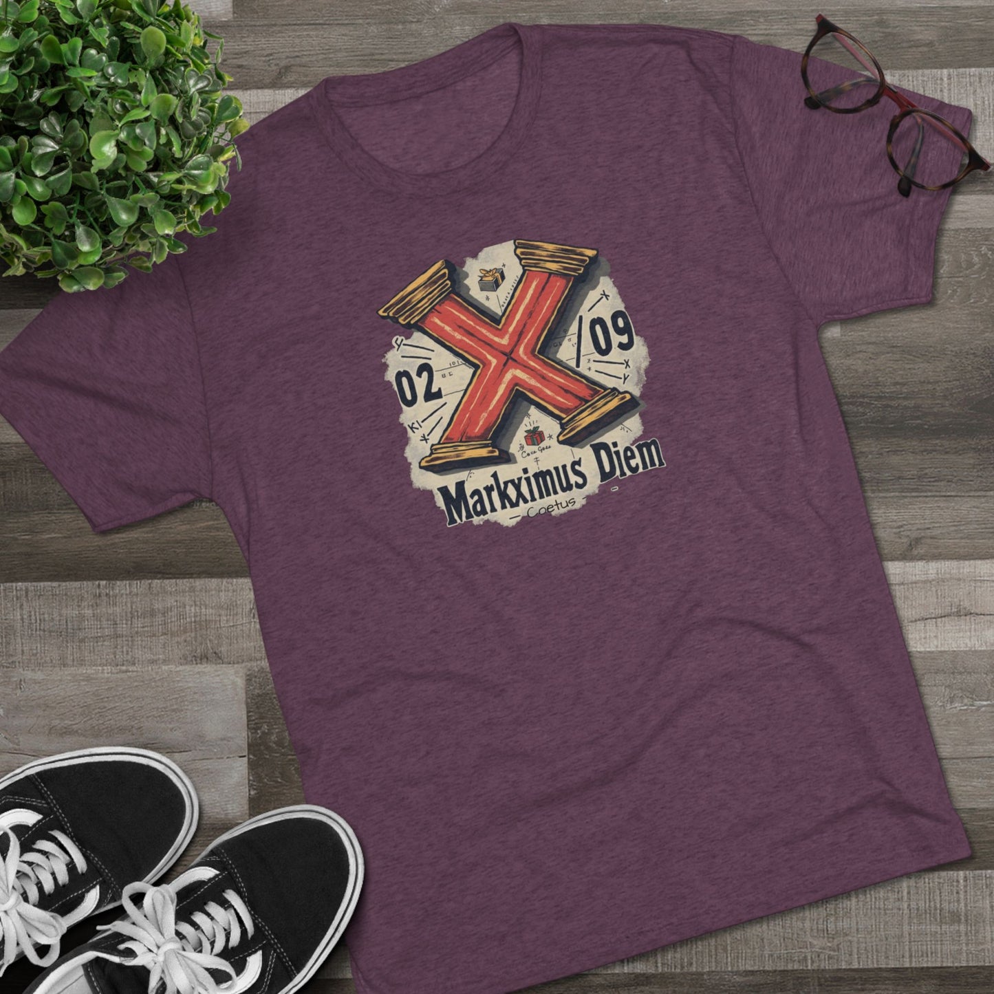 Markximus Diem Vintage Cross T-Shirt
