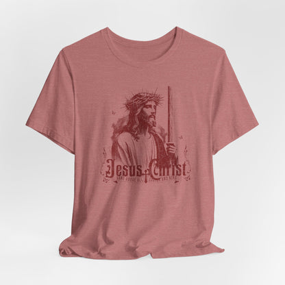 Jesus Christ iconic Tee – Christian Faith T‑Shirt with Crown of Thorns Design