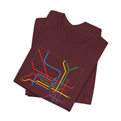 NYC Evacuation Plan, Unisex Jersey Short Sleeve Tee