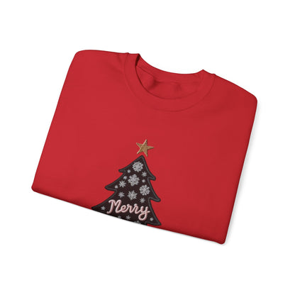 Merry Tree, Christmas sweatshirt, Unisex Heavy Blend™ Crewneck Sweatshirt