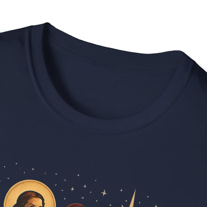 Jesus Is the Reason Of the Season T-Shirt — Vintage Nativity & Santa Christmas Tee