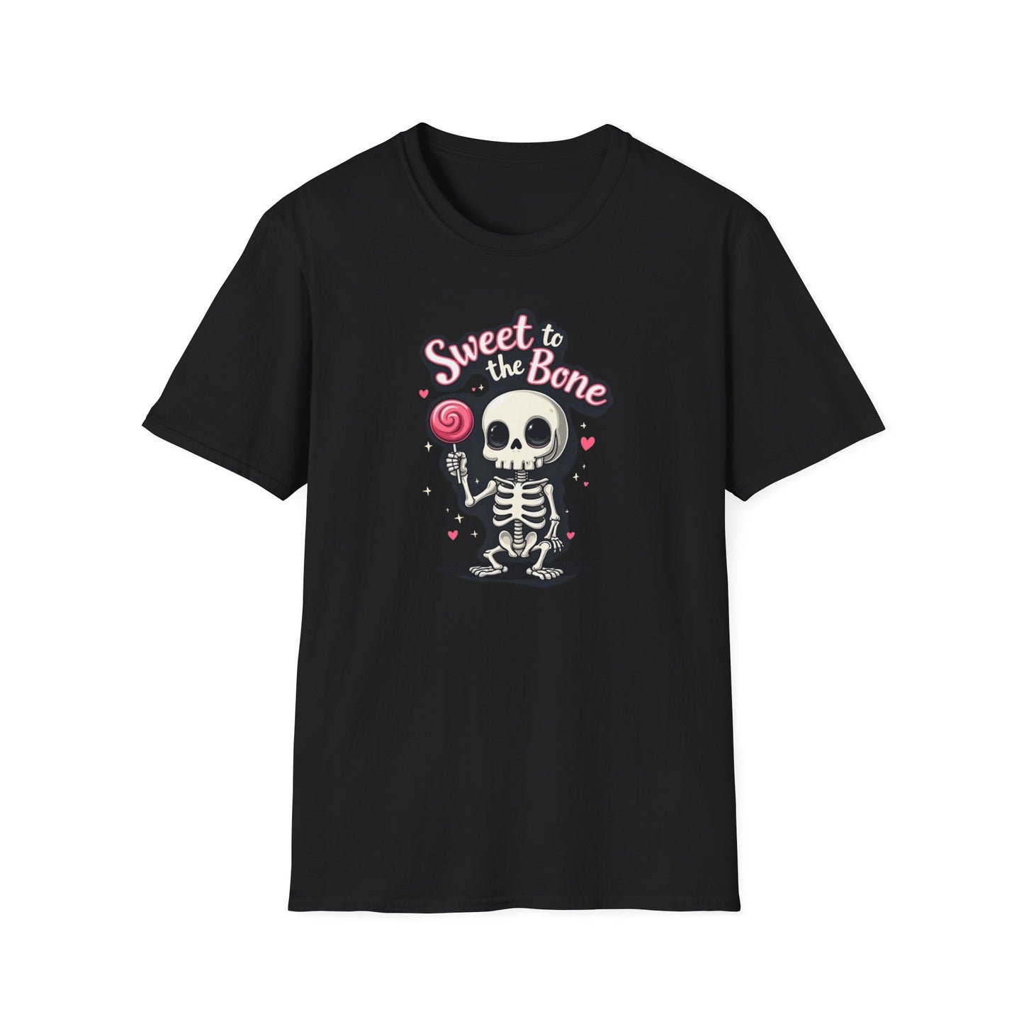 Sweet to the Bone T-Shirt — Cute Skeleton Candy Graphic Tee
