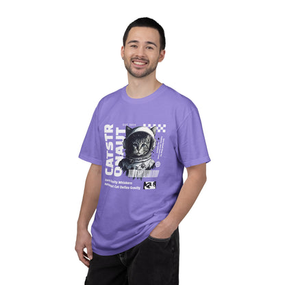 Castronaut, Astronaut Cat, Unisex Garment-Dyed T-shirt