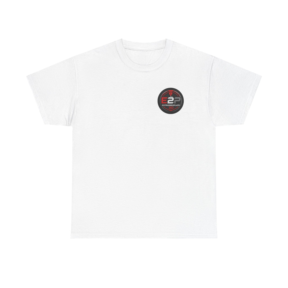 Extruder2Plate3D, Poop Happens T‑Shirt — Funny Cartoon 3D Printer Graphic Tee