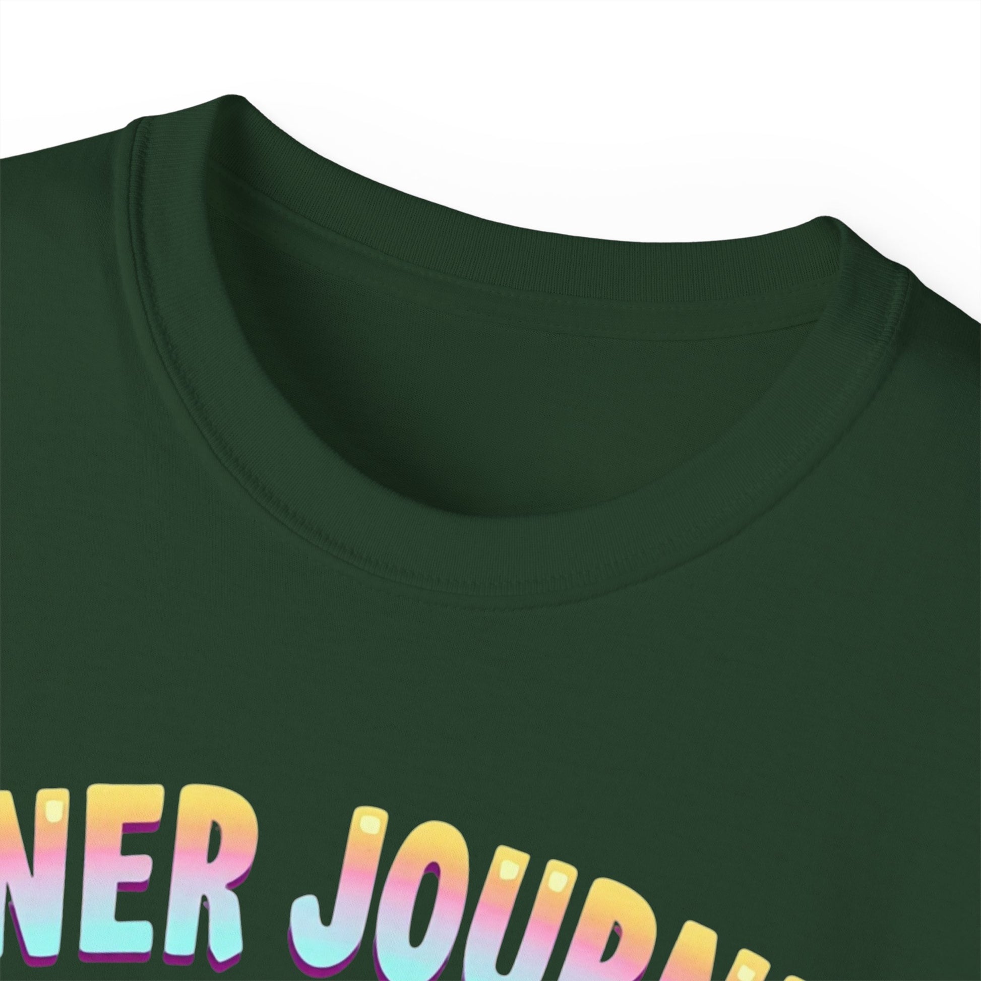 Inner Journey Unisex Ultra Cotton Tee - Vibrant Frog Design for Yoga and Meditation - Psychonaut Swag