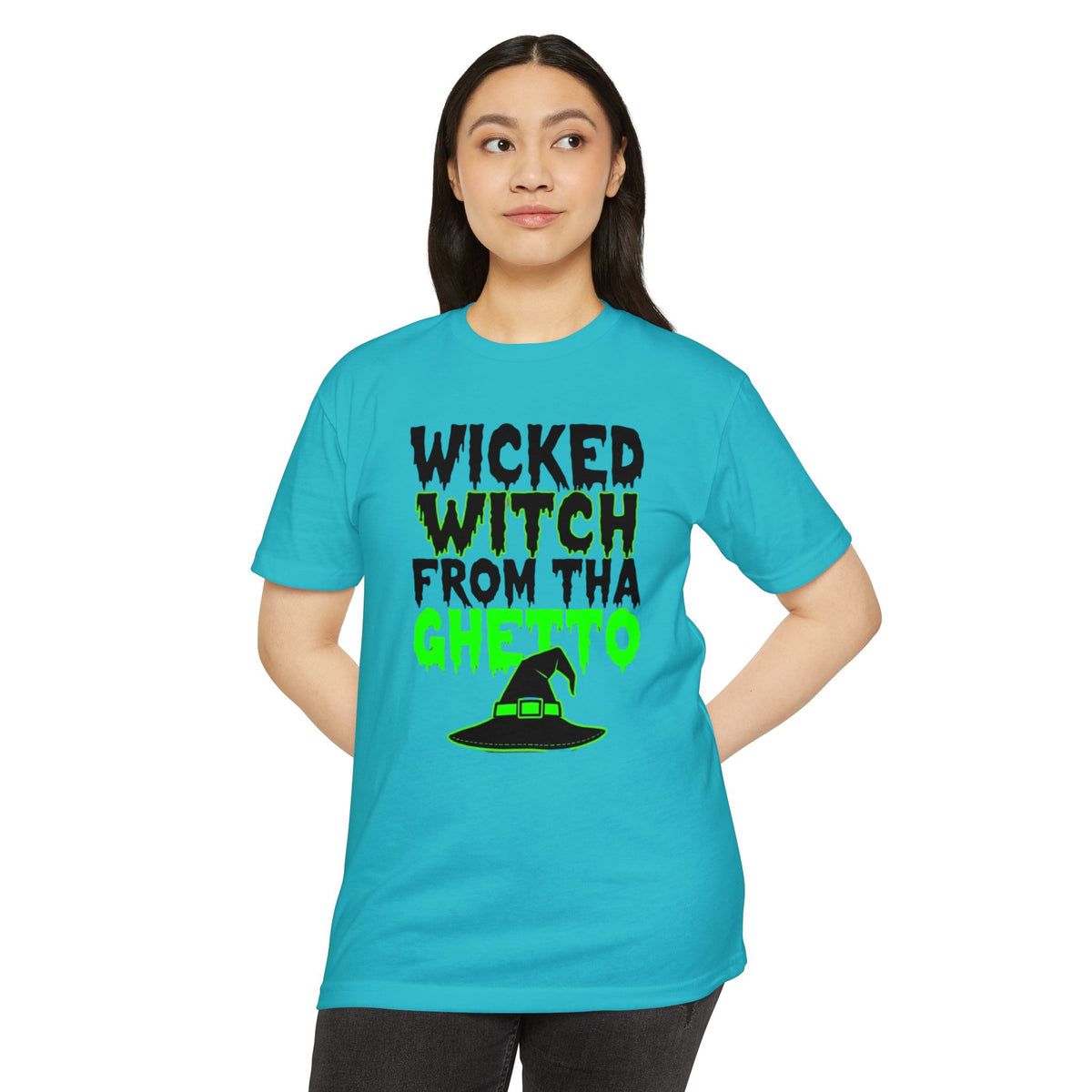 Wicked Witch T-Shirt, Funny Halloween Tee, Unisex Graphic Shirt, Spooky Costume Top, Autumn Celebration Apparel