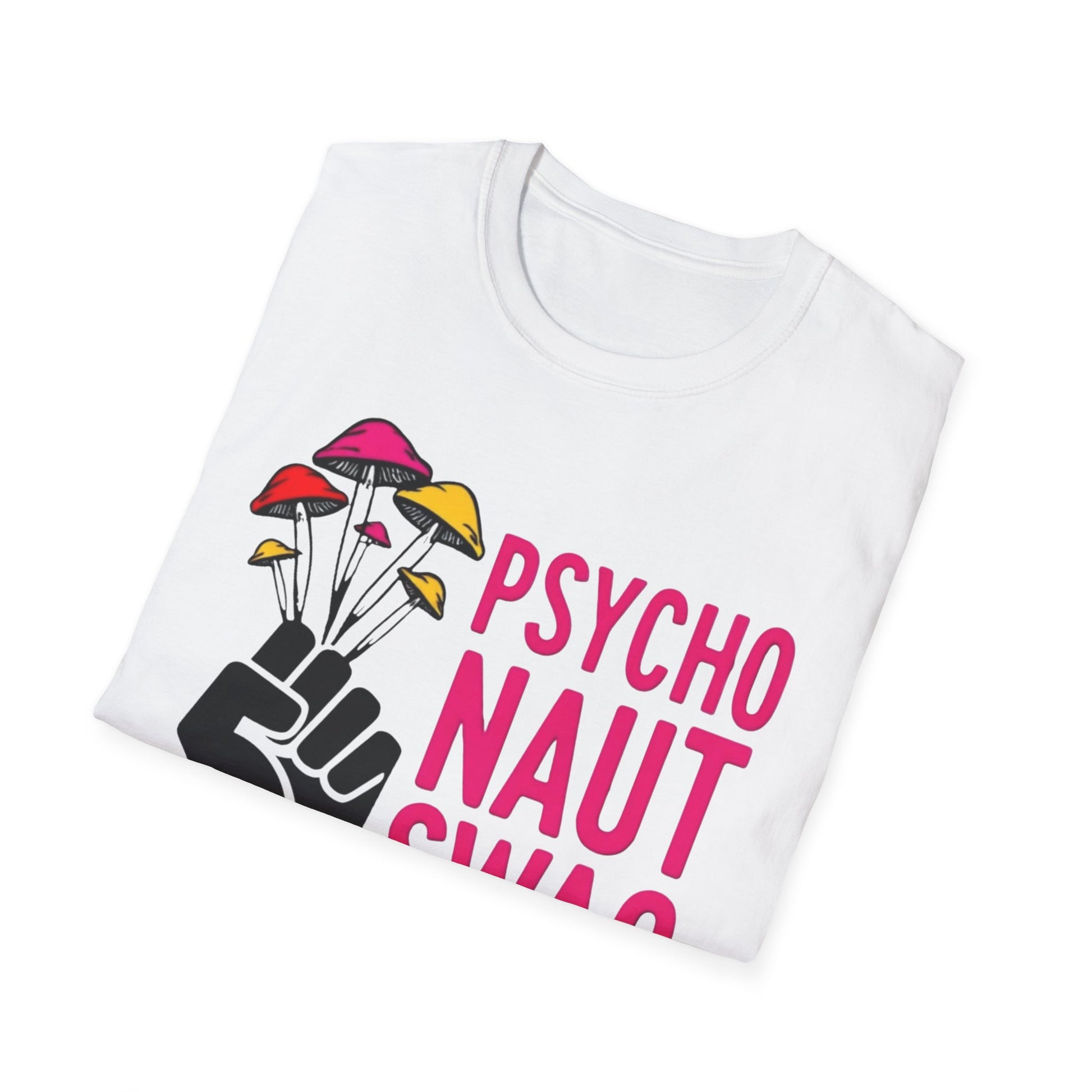 Psychonaut Swag Handful, T-Shirt, Unisex Graphic Tee, Gift for Psychedelic Lovers, Trendy Softstyle Shirt, Creative Fashion Statement, Cool Casual Wear - Psychonaut Swag