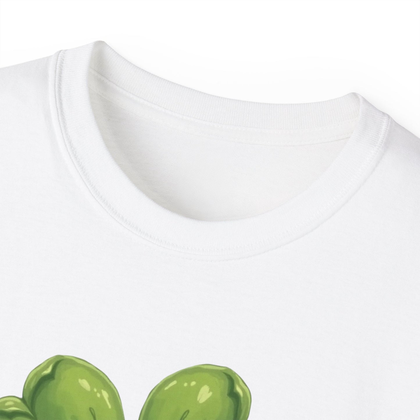 St. Patrick's Day Lucky Four-Leaf Clover Tee