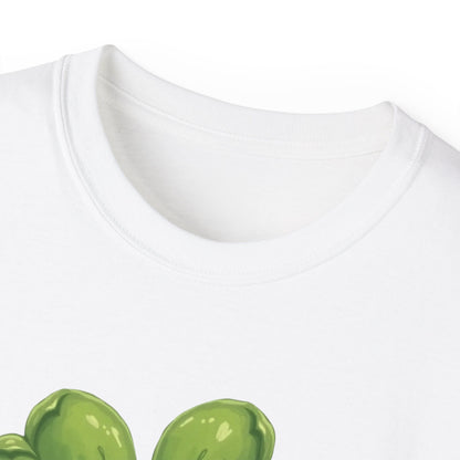 St. Patrick's Day Lucky Four-Leaf Clover Tee