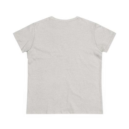 Flower Child Women's Midweight Cotton Tee - Boho Vintage Style Shirt for Everyday Wear - Psychonaut Swag