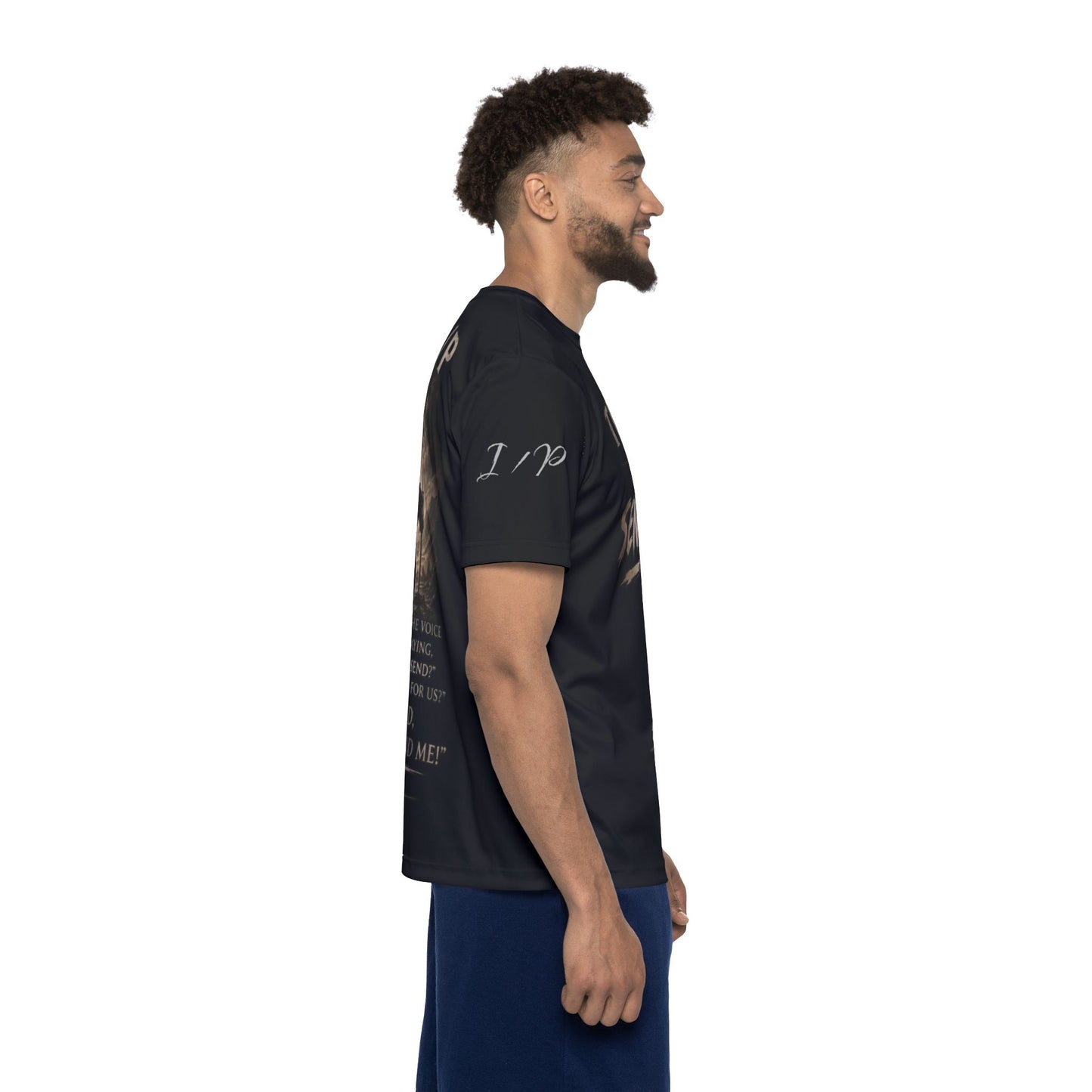 Team I/P "Send Me" Men's Sports Jersey — Isaiah 6:8 Inspirational Christian Athletic Shirt