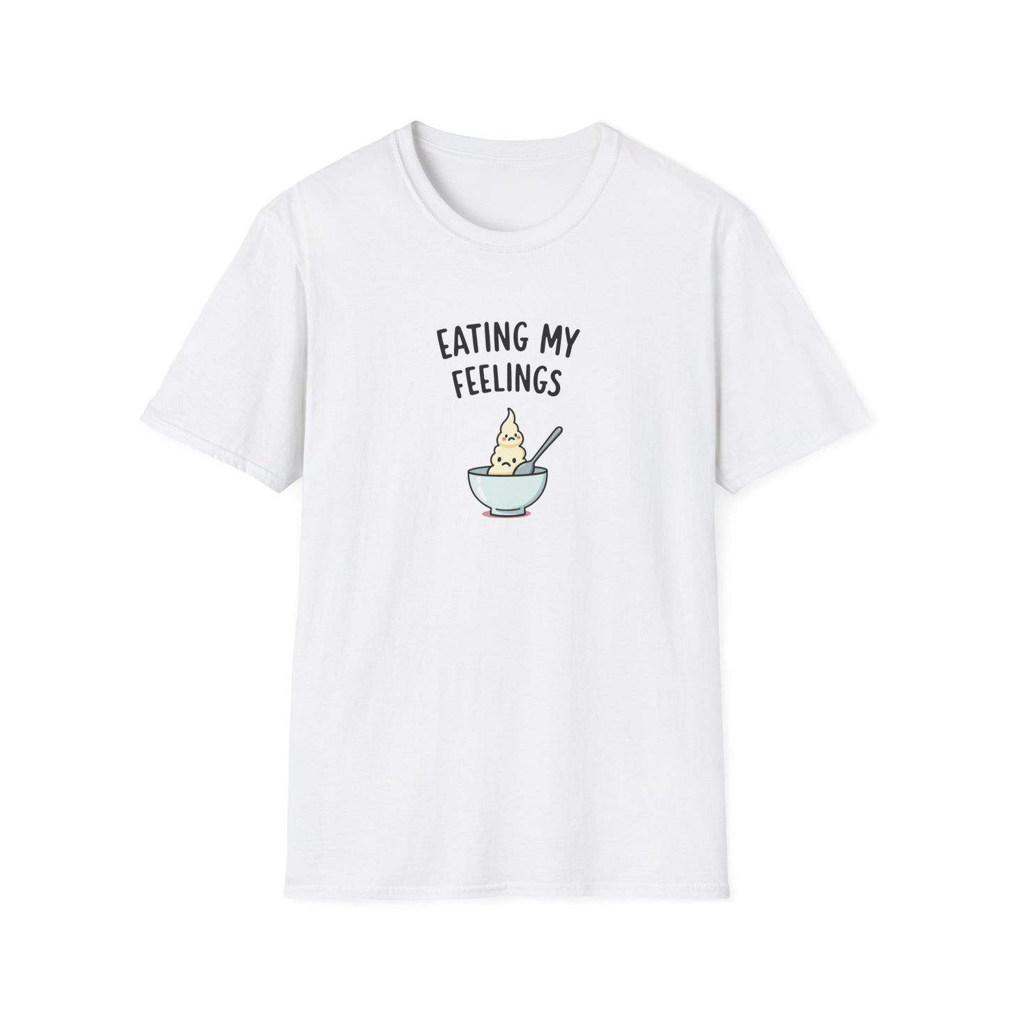 Eating My Feelings - Cute Casual Wear, Gift for Food Lovers, Funny Tee for Self-Care Days, Fun Summer [...] - Psychonaut Swag