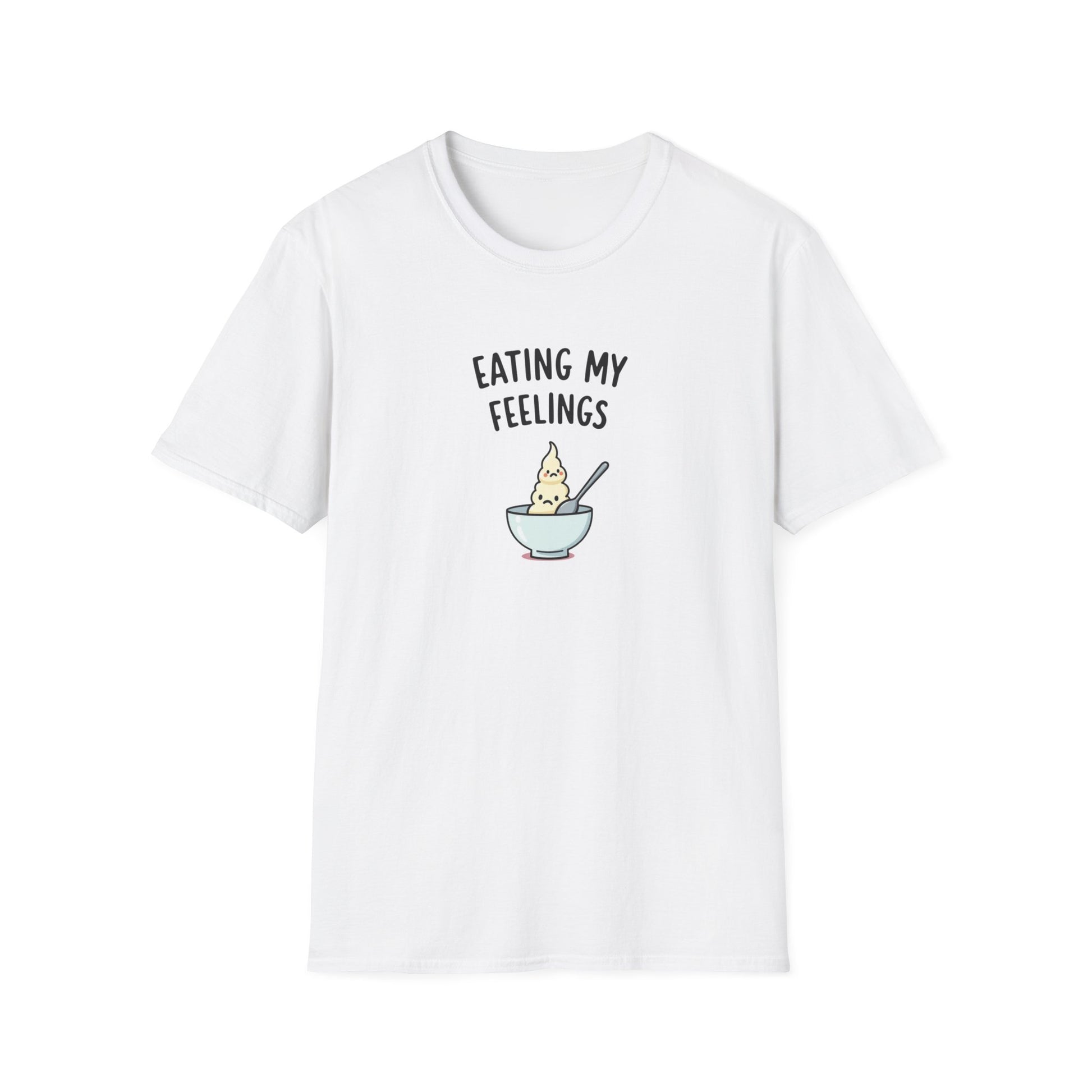 Eating My Feelings - Cute Casual Wear, Gift for Food Lovers, Funny Tee for Self-Care Days, Fun Summer [...] - Psychonaut Swag