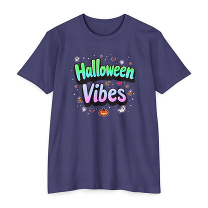 Halloween Vibes tee, Unisex T-Shirt, Spooky Graphic Tee, Fall Fashion, Halloween Costume, Casual Wear, Trick or Treat Shirt
