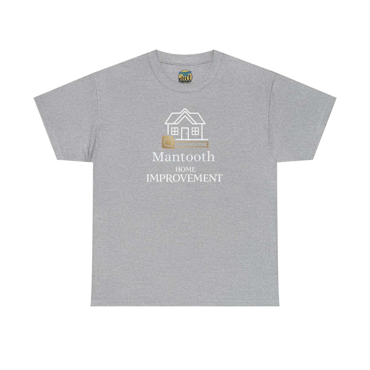 Mantooth Home Improvement Mock 3 Unisex Heavy Cotton Tee