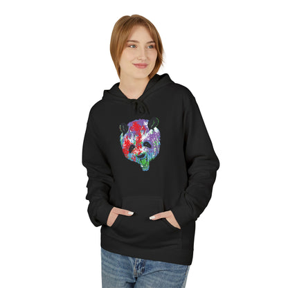 Psychedelic Panda, Unisex Midweight Softstyle Fleece Hoodie