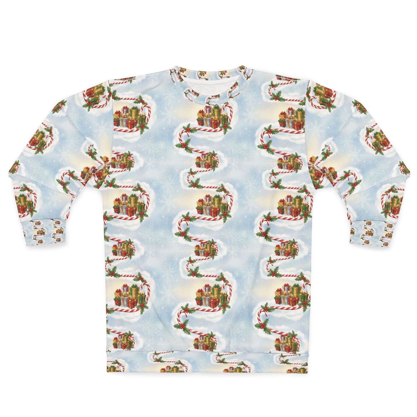 Ugly Christmas Candy Cane Sweatshirt