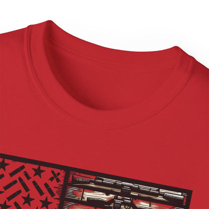 2nd Amendment Flag, Unisex Ultra Cotton Tee - Psychonaut Swag