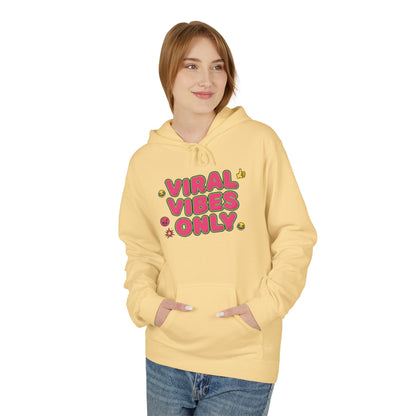 Hoodie - "Vibe Check" Colorful Retro Text Graphic