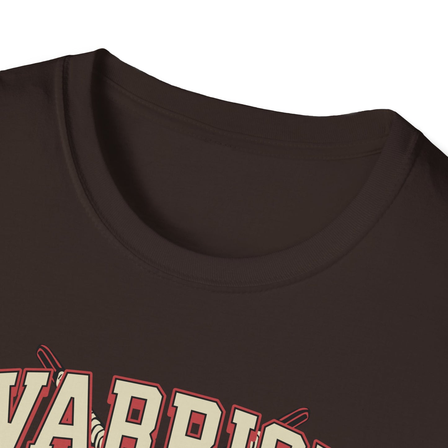 Warrior Hockey Mask T-Shirt — Vintage Sports Skull Design