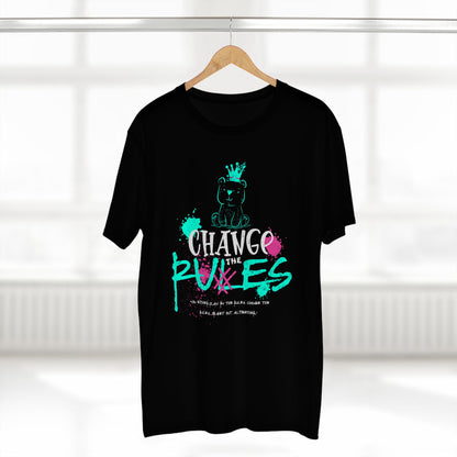 Change the Rules, Bear Adult Staple Tee