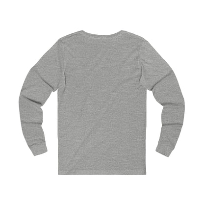 Halloween Flamingo Long Sleeve Tee — Cute Witch Flamingo with Jack‑o’‑Lantern