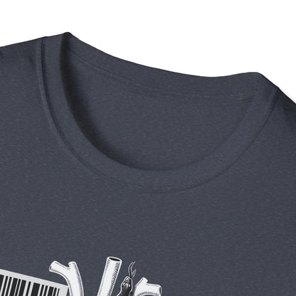 Constricted Heart T-Shirt — Moody Heart Graphic Tee