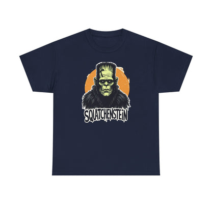 Sasquatch Halloween Tee, Funny Graphic Shirt, Unisex Costume T-Shirt, Retro Monster Apparel, Unique Gift for Halloween