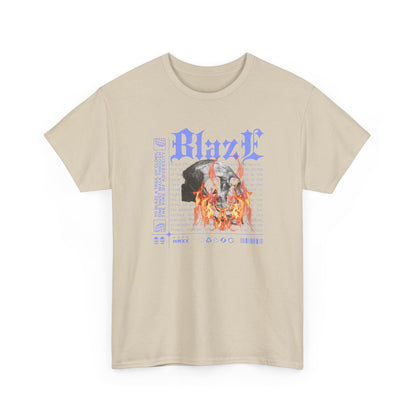 Blaze Moment Skull on Fire T-Shirt