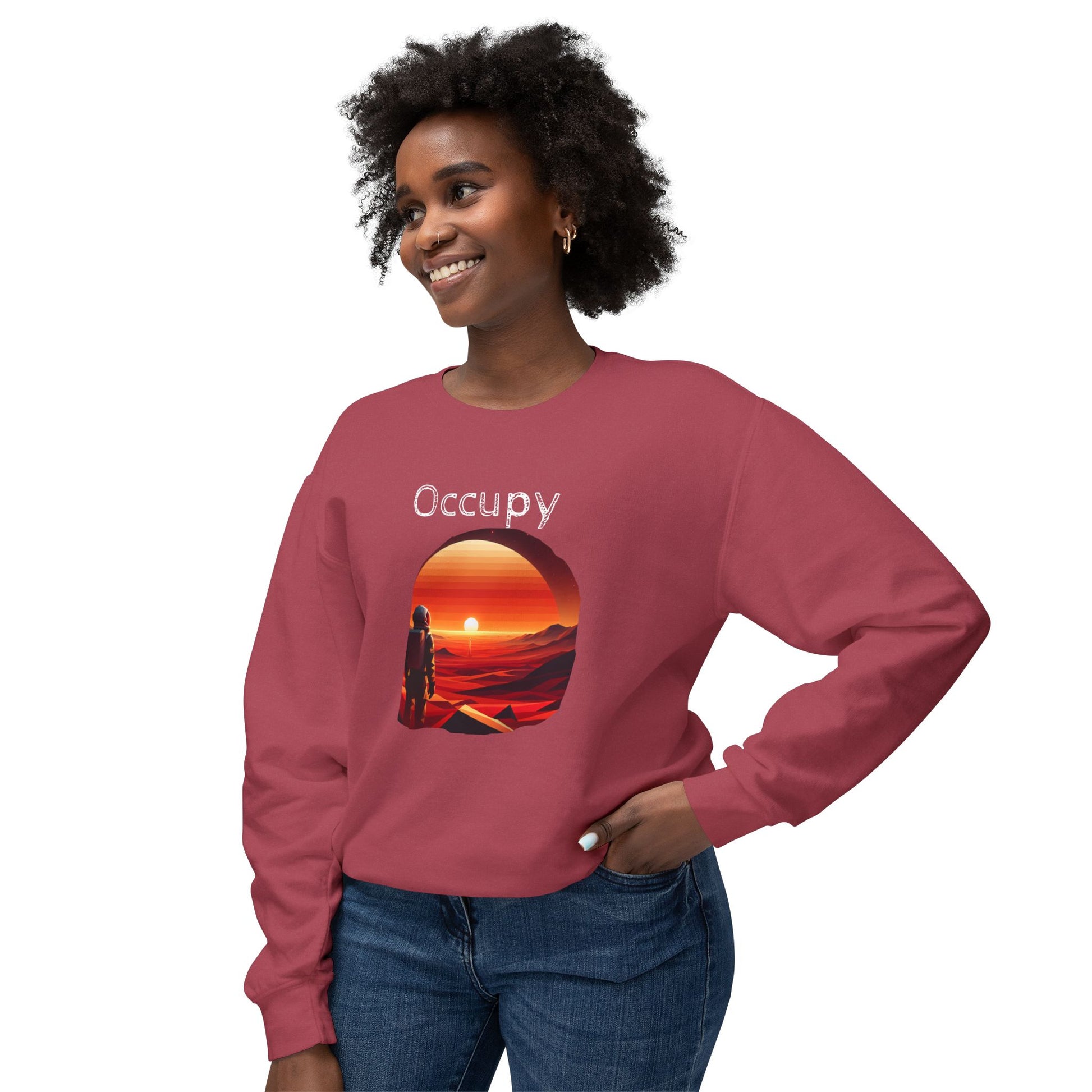 Observer Occupy Lightweight Sweatshirt - Psychonaut Swag
