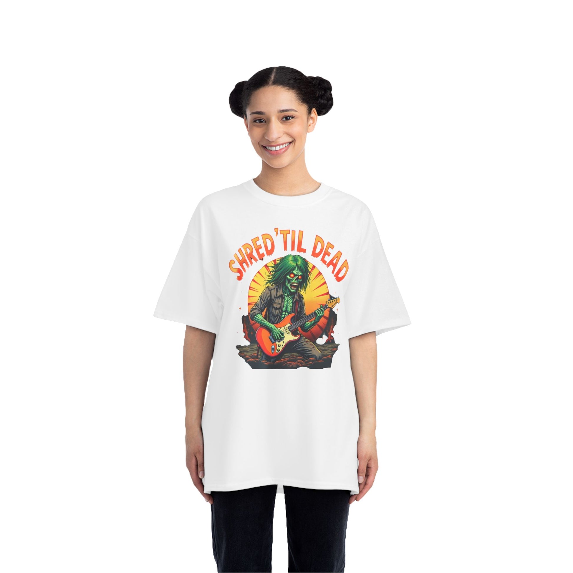 Rockin' Shred'Til Dead T-Shirt | Music Lover Gift, Concert Tee, Graphic Tee, Chill Vibes, Unique Band Merchandise - Psychonaut Swag