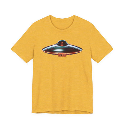 Flying Saucer, Unisex Jersey Short Sleeve Tee - Psychonaut Swag