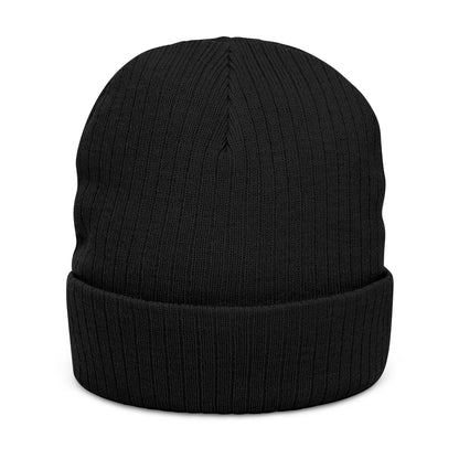 Advanced Mobile Detailing, Embroidered Ribbed Knit Beanie | Cozy Winter Hat, Gift for Him/Her, Stylish Accessories, Outdoor Essentials, Custom Beanie