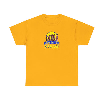 Psychonaut Basic tee, (Small Biz),  Unisex Heavy Cotton Tee, Psychedelic T-Shirt, Gifts for Festival Lovers, Unisex Graphic Tee, Casual Wear, Summer Vibes