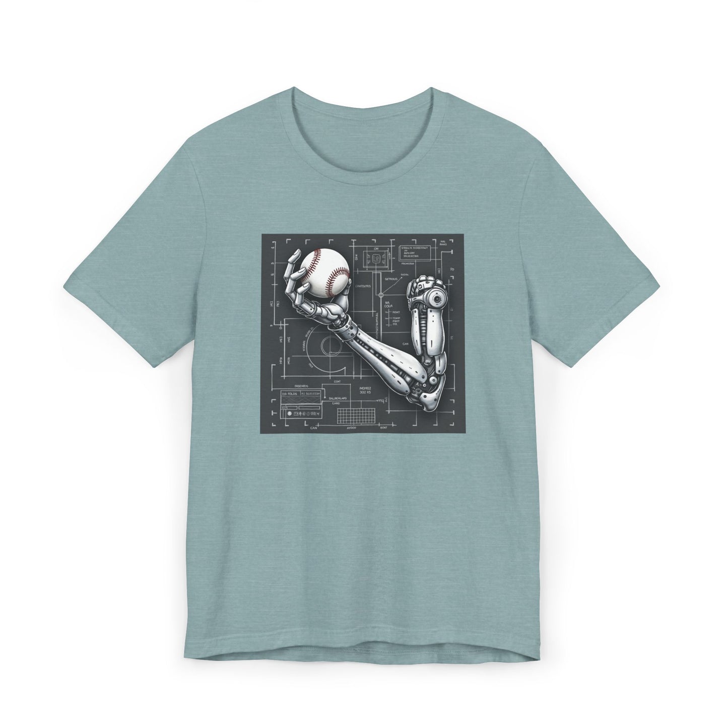 Bionic Baseball, Unisex Jersey T-Shirt