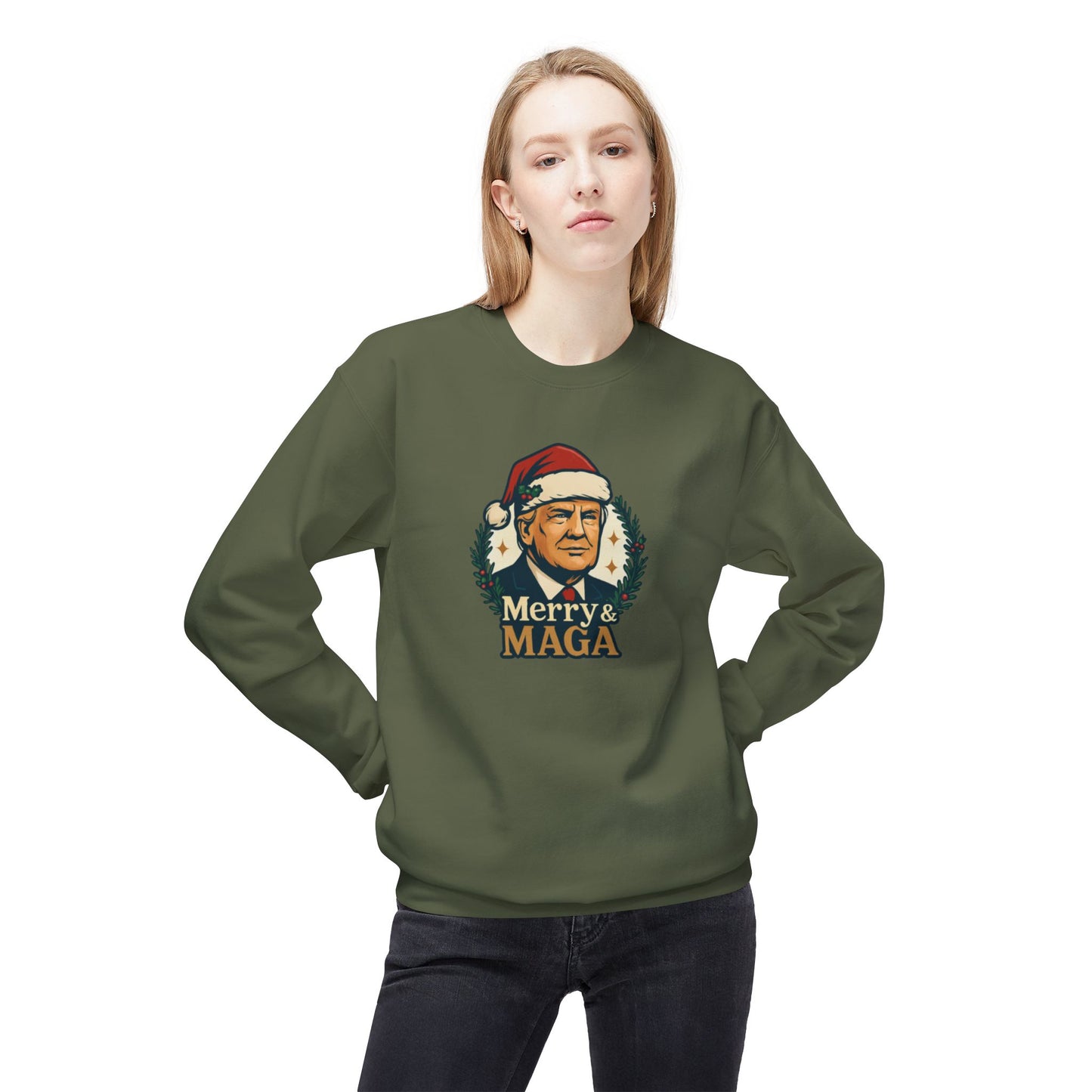 Merry & MAGA Sweatshirt