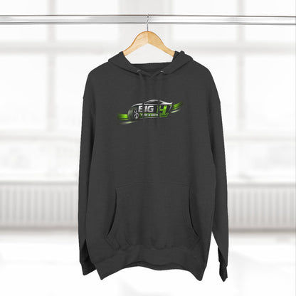 Mechanic Big H, Three-Panel Fleece Hoodie