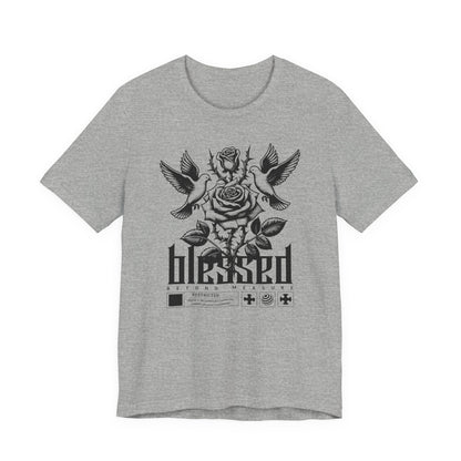 Blessed Rose Tee — Vintage Floral Graphic T‑Shirt