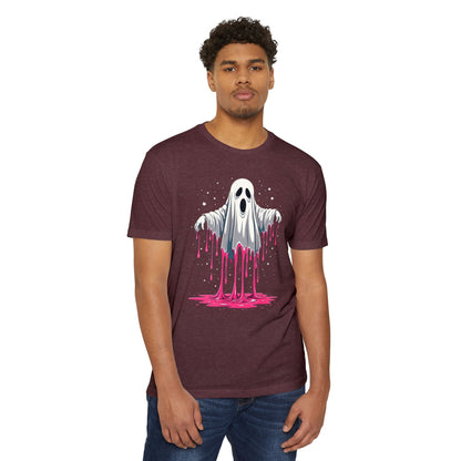 Drippy Ghost T-Shirt — Cute Dripping Halloween Tee