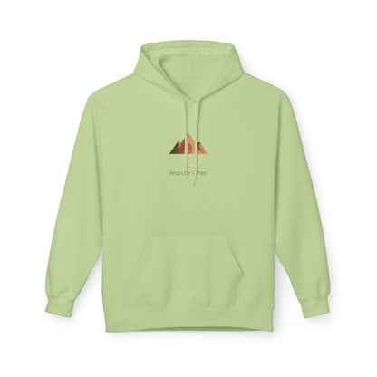 Wander Often, Minimalist Mountain Hoodie — Adventure Graphic Fleece Pullover