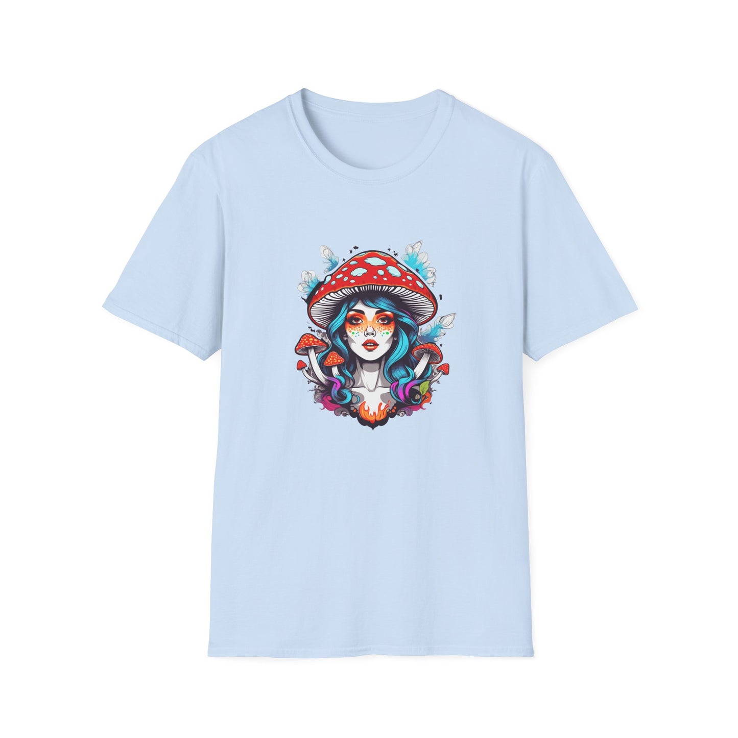 Miss Fly Agaric, Unisex Softstyle T-Shirt