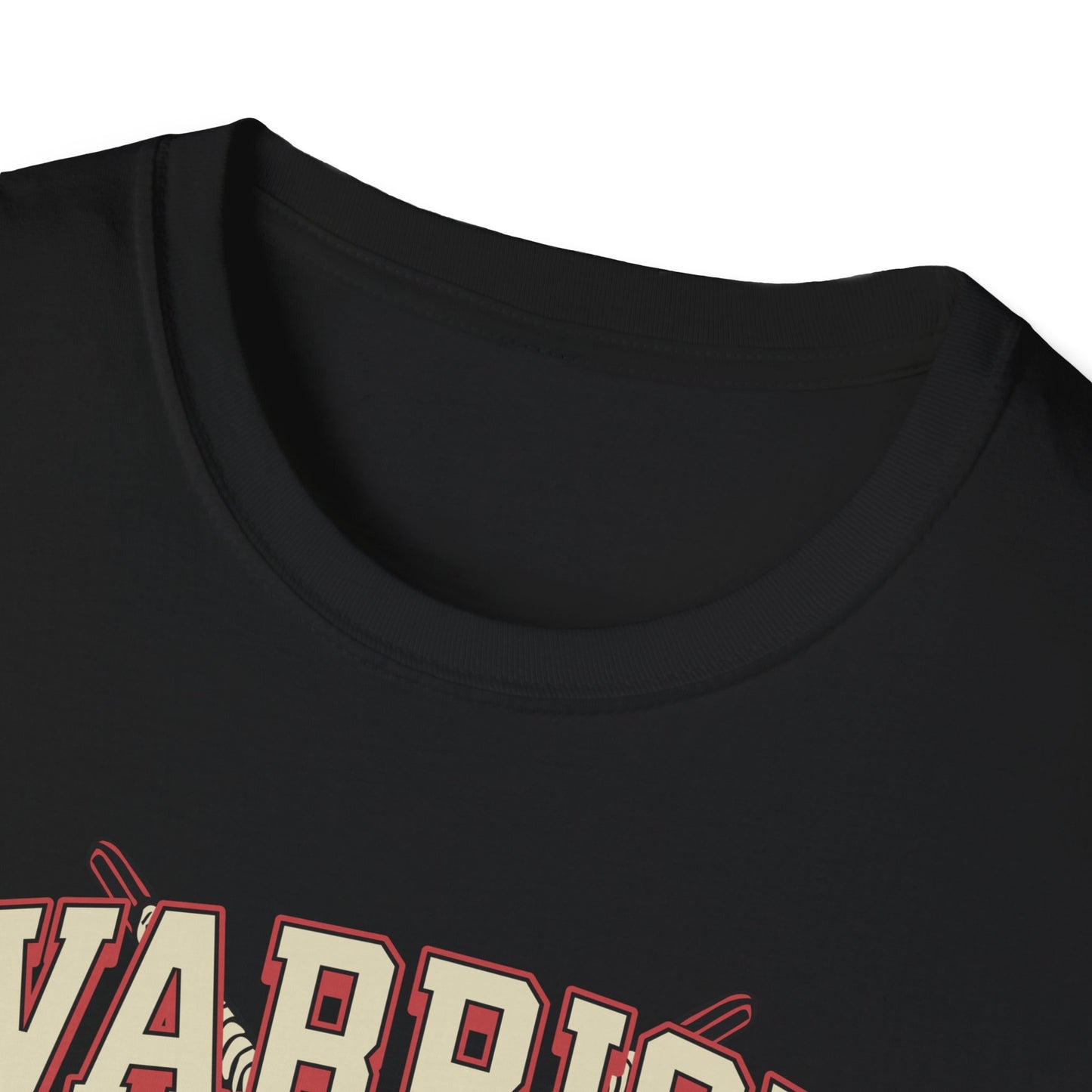 Warrior Hockey Mask T-Shirt — Vintage Sports Skull Design