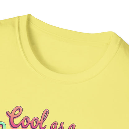 Cool as a Cucumber Unisex T-Shirt | Funny Summer Tee, Gift for Pool Parties, Relaxation Shirt, Fresh Summer Vibes, Chill Apparel, [...] - Psychonaut Swag