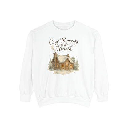Cozy cabin Unisex Garment-Dyed Sweatshirt