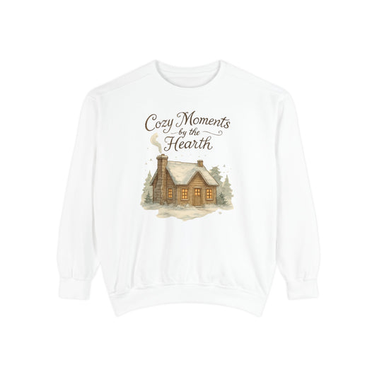 Cozy cabin Unisex Garment-Dyed Sweatshirt