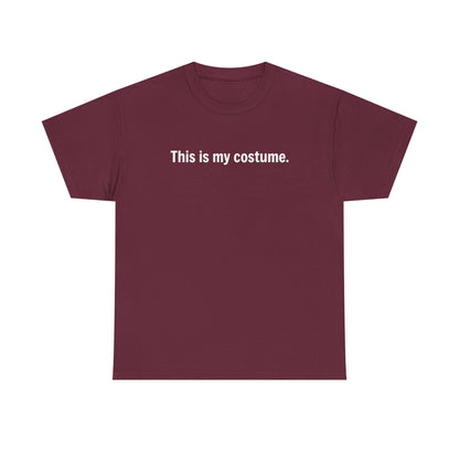 "This Is My Costume" Halloween T‑Shirt