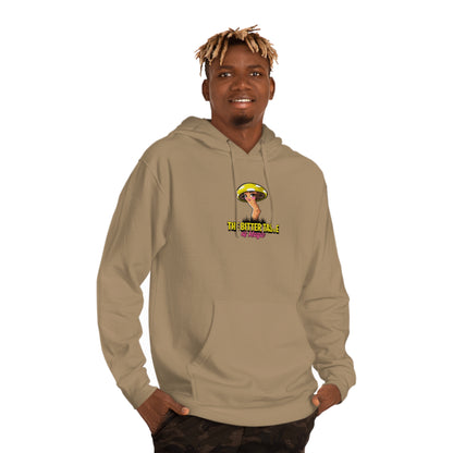Hooded Sweatshirt: Bite Back Shroom Design - Psychonaut Swag