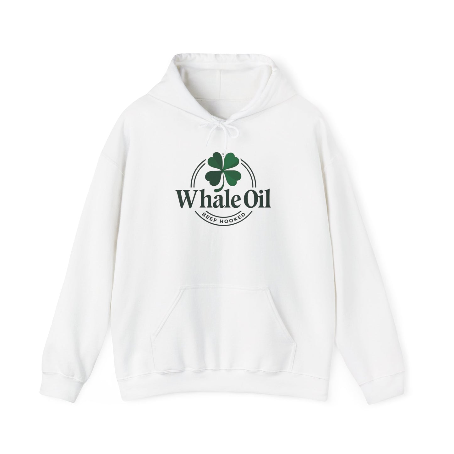 Whale Oil Beef Hooked, Unisex Heavy Blend™ Hooded Sweatshirt