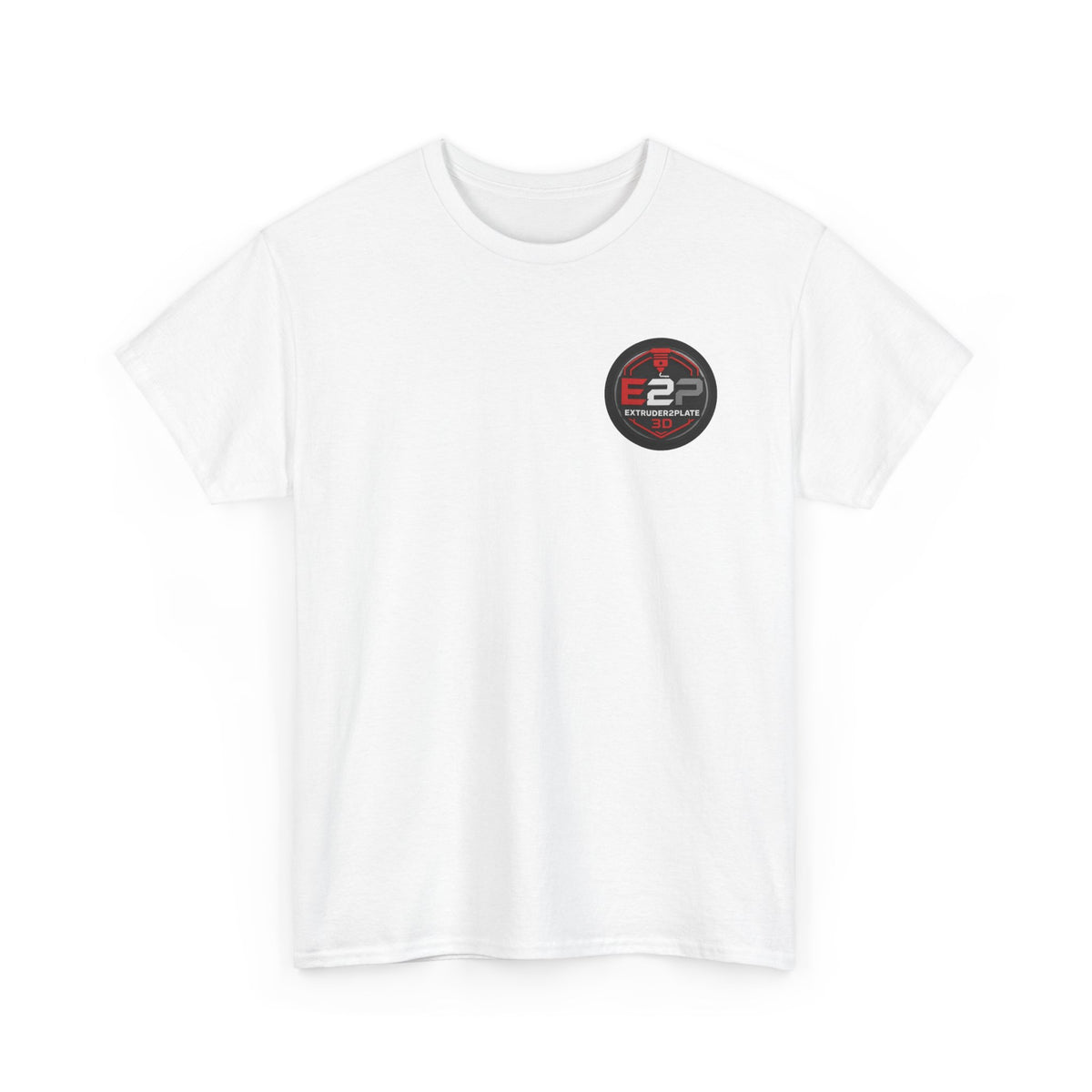 Extruder2Plate3D, Poop Happens T‑Shirt — Funny Cartoon 3D Printer Graphic Tee