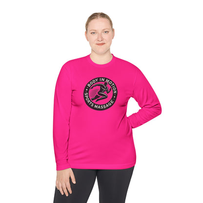 Sports Massage Long Sleeve Tee — "Body in Motion" Athletic Therapy Shirt